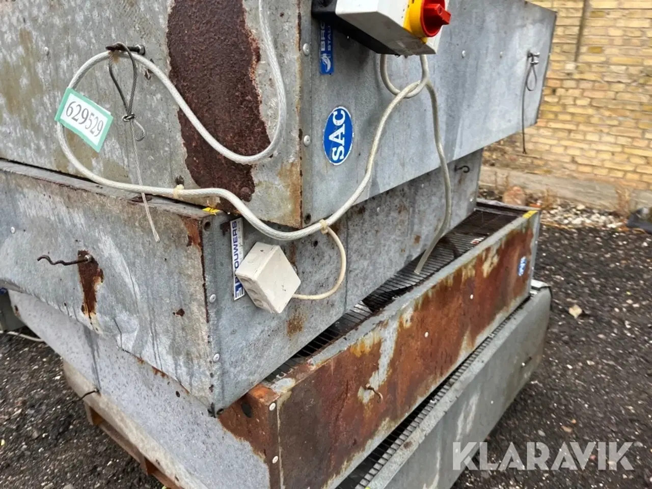 Billede 5 - Ventilator til stalden SAC 4 stk