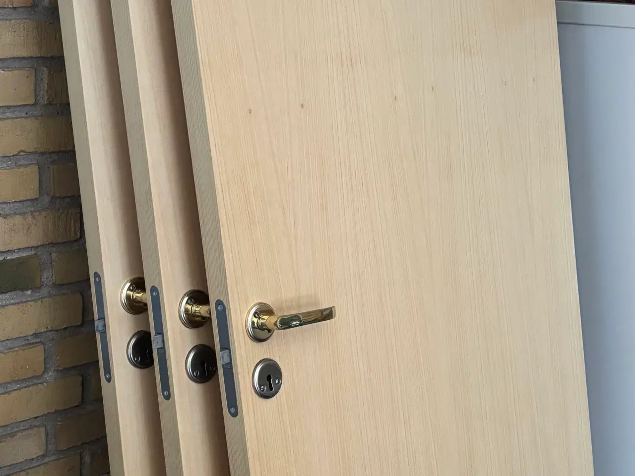 Billede 1 - 3 stk. Swedoor indvendige døre – Let model (glat