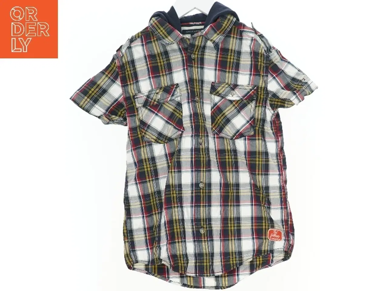 Billede 2 - Skjorte fra Tommy Hilfiger med hætte(str. 140 cm)