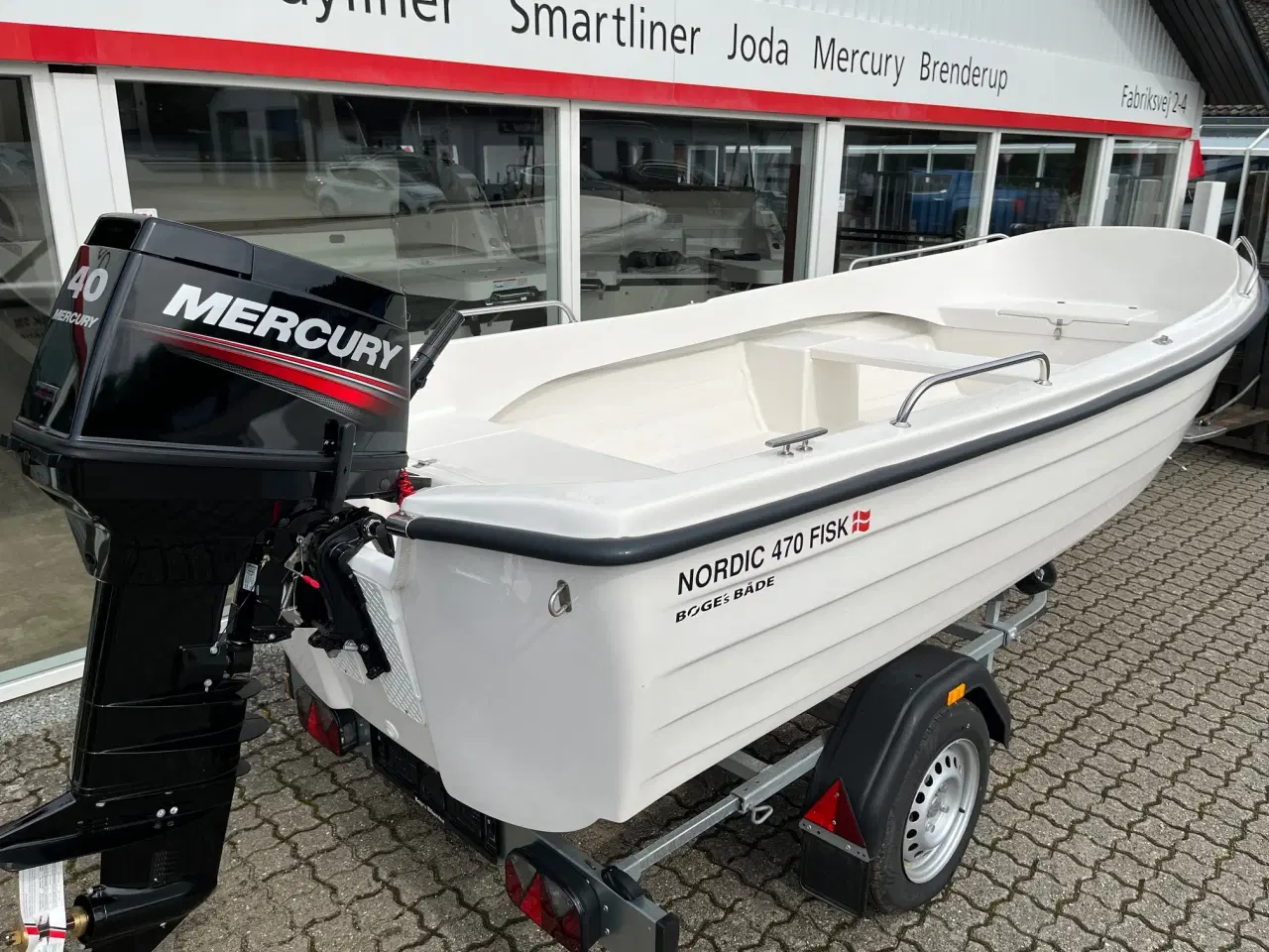 Billede 2 - 470 Fisk med F9,9 hk Mercury 4 takt - TILBUD