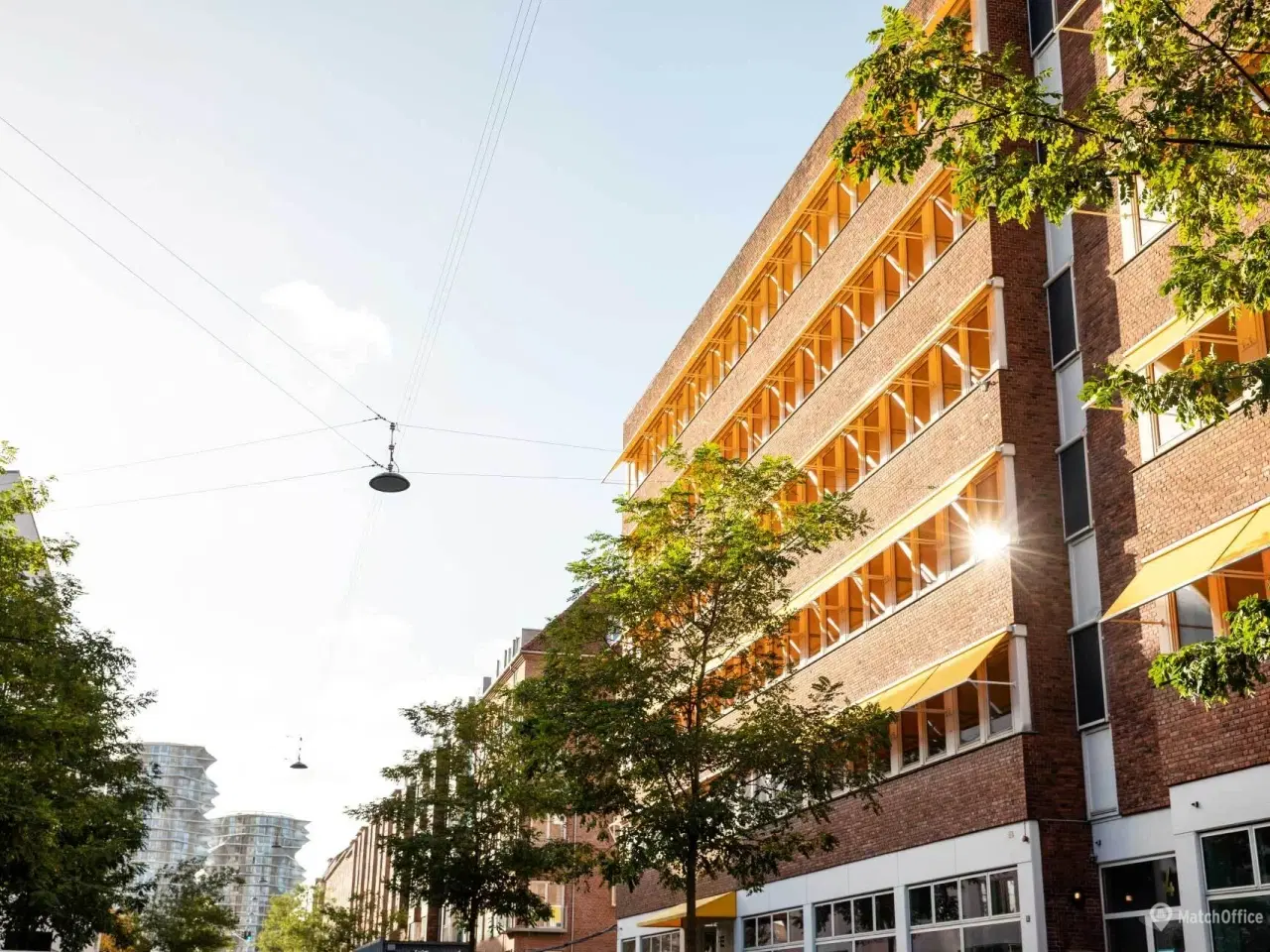 Billede 1 - Kontorlejemål med panoramaudsigt over byen og privat terrasse