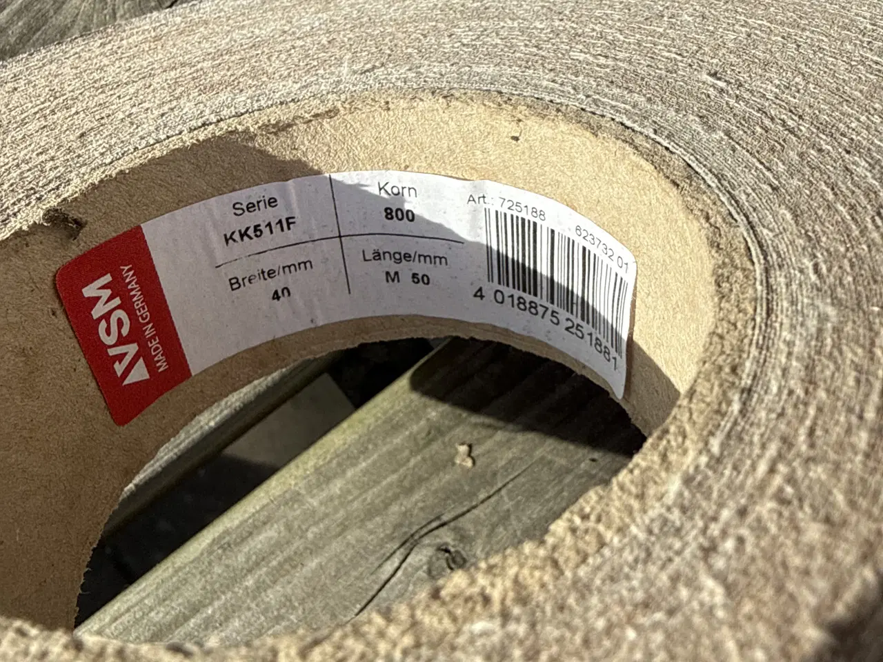 Billede 2 - Smergellærred rulle