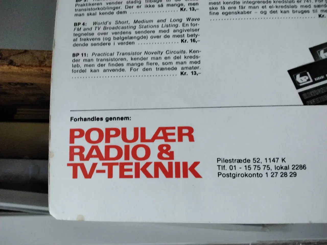 Billede 2 - Populær radios gemmesidebog