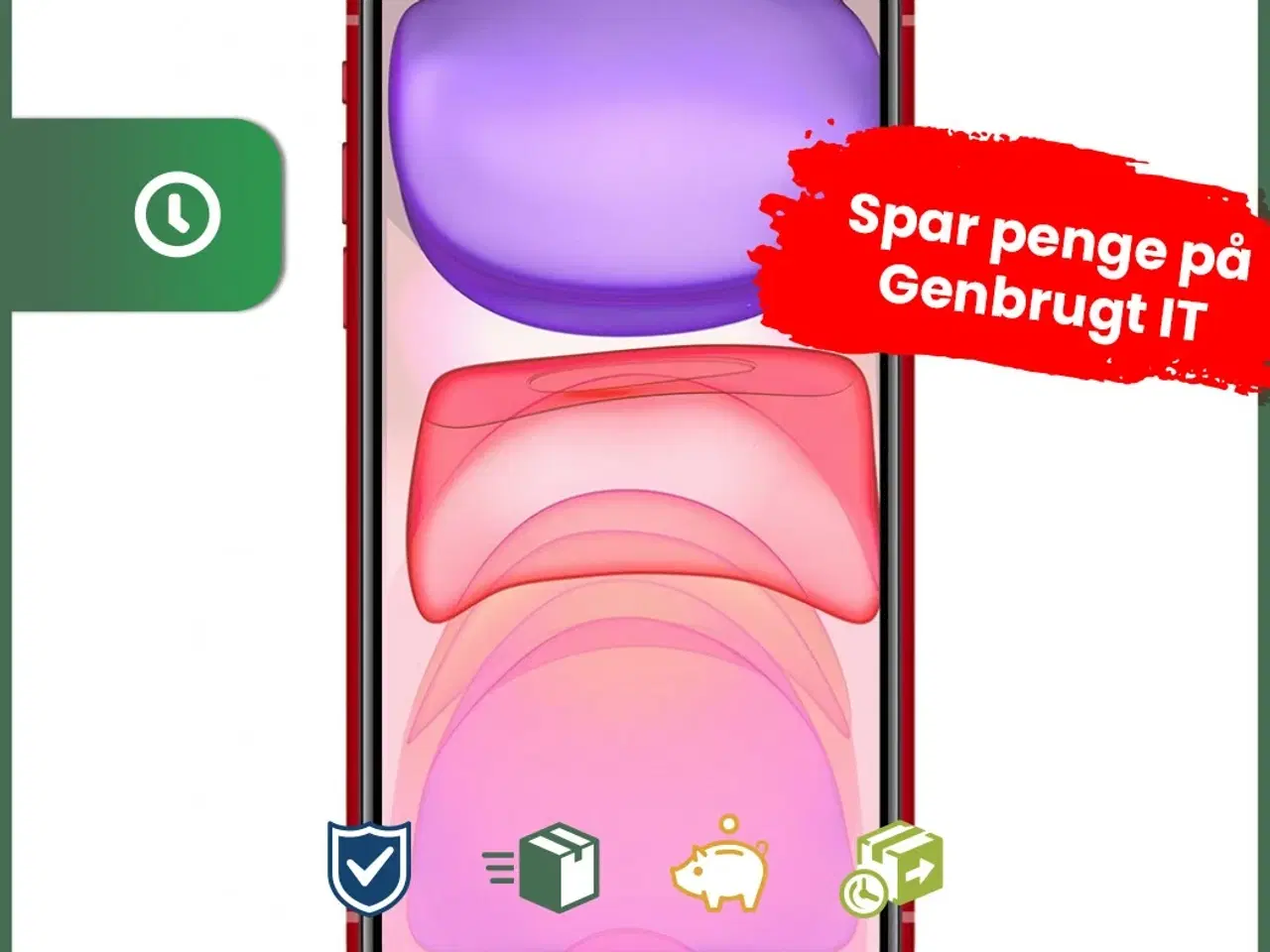 Billede 1 - Apple iPhone 11 256GB (Rød)