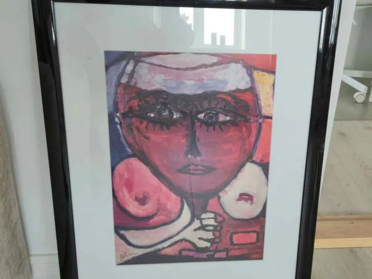 Billede 1 - Maleri med ramme