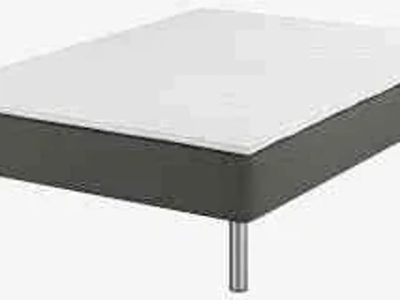 Billede 1 - Nordisk Fjer boxmadrasseng 120x200 cm med Gel topmadras