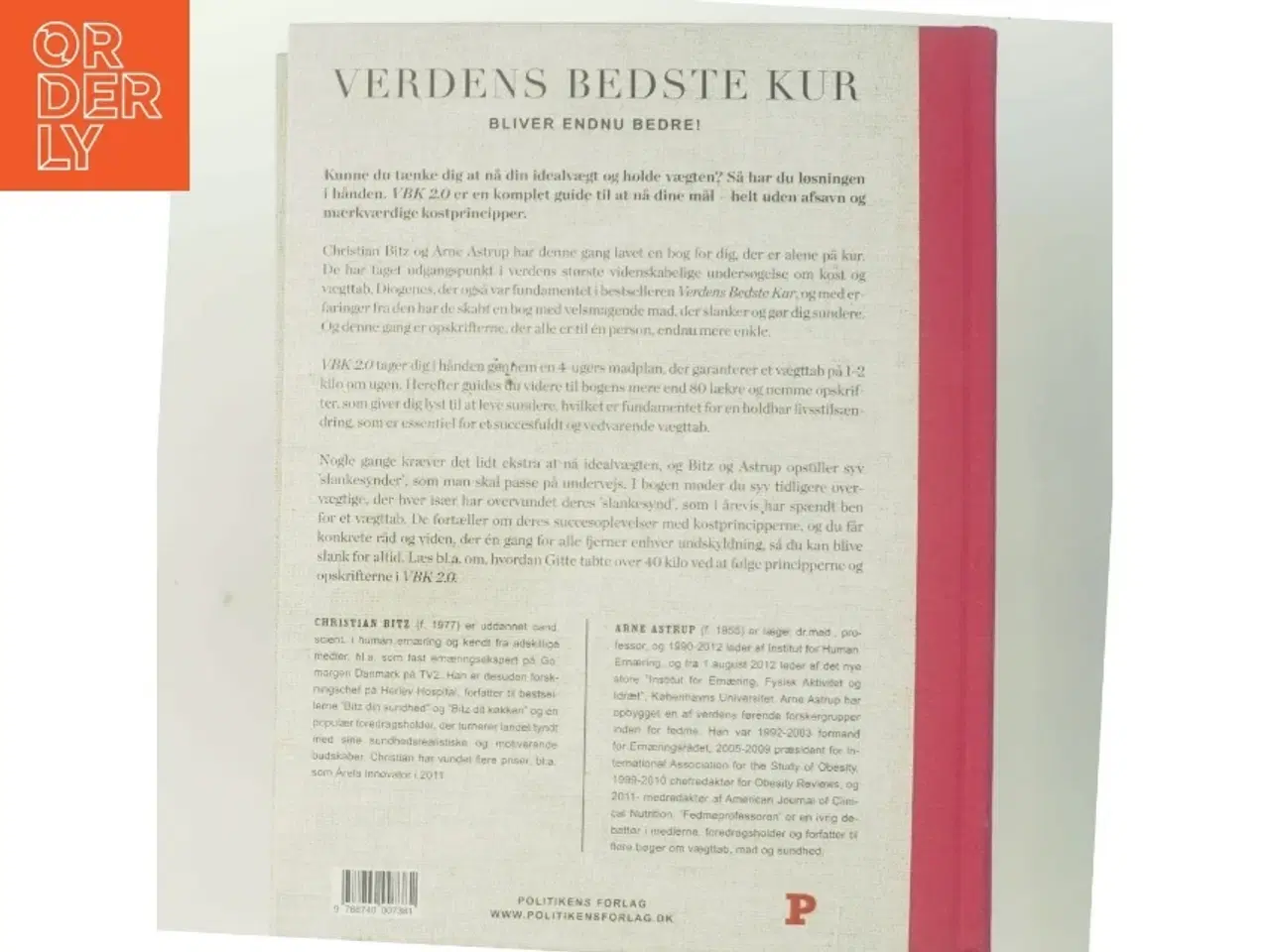 Billede 3 - VBK - Verdens Bedste Kur vol. 2.0 af Christian Bitz (Bog)