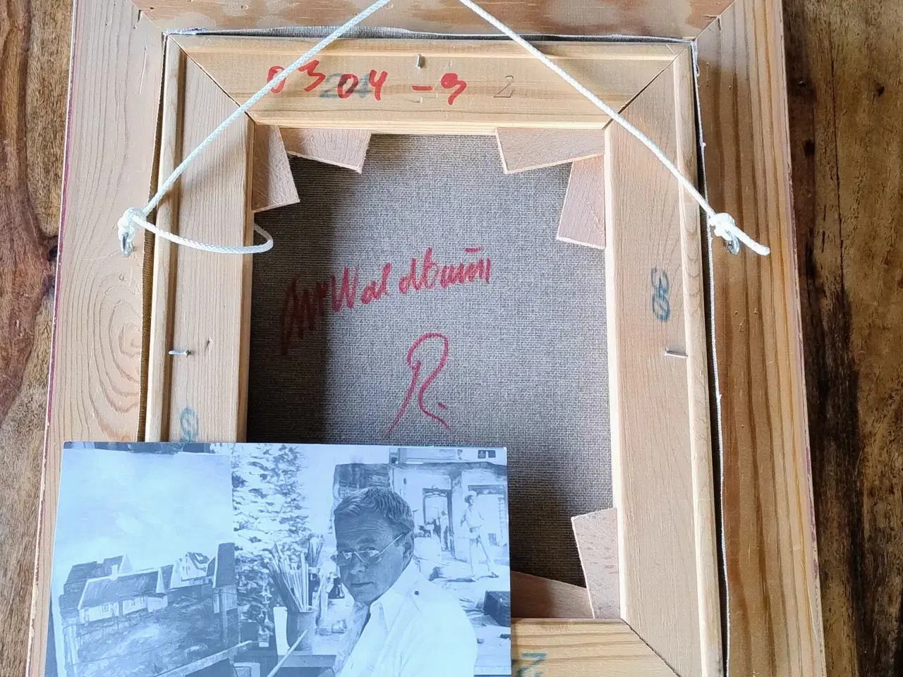 Billede 2 - Skagen maleri af Chr Waldbaum Rundstrøm 33 x 39 cm