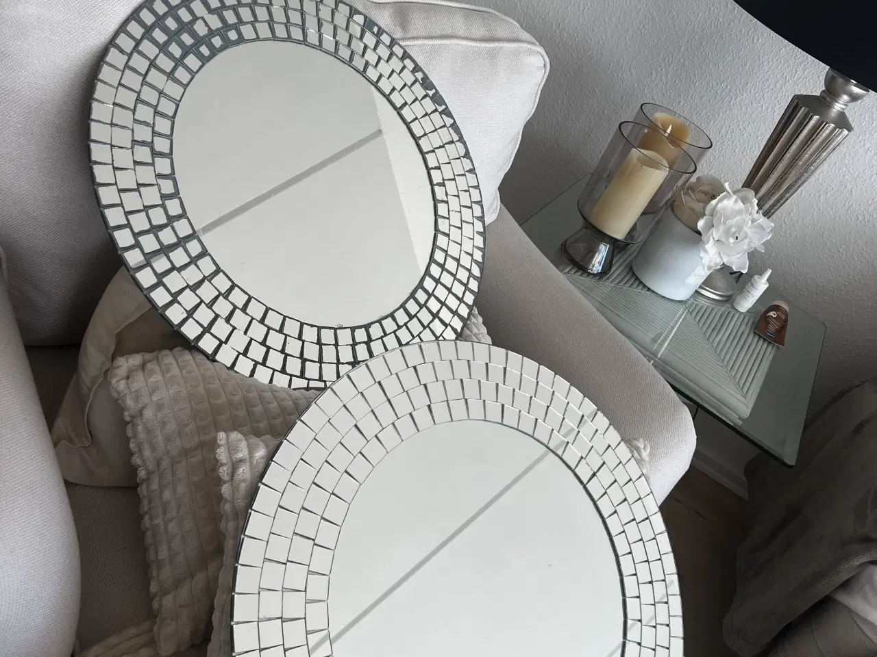 Billede 1 - Rundt spejl