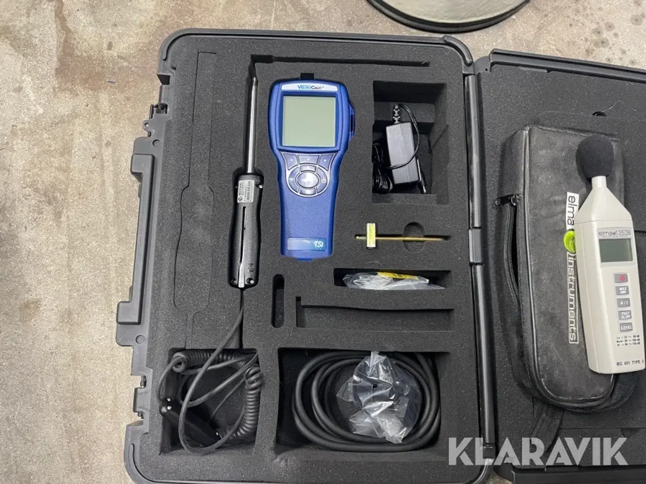 Billede 2 - Ventilations måler - lydmåler VelociCalc - Elma