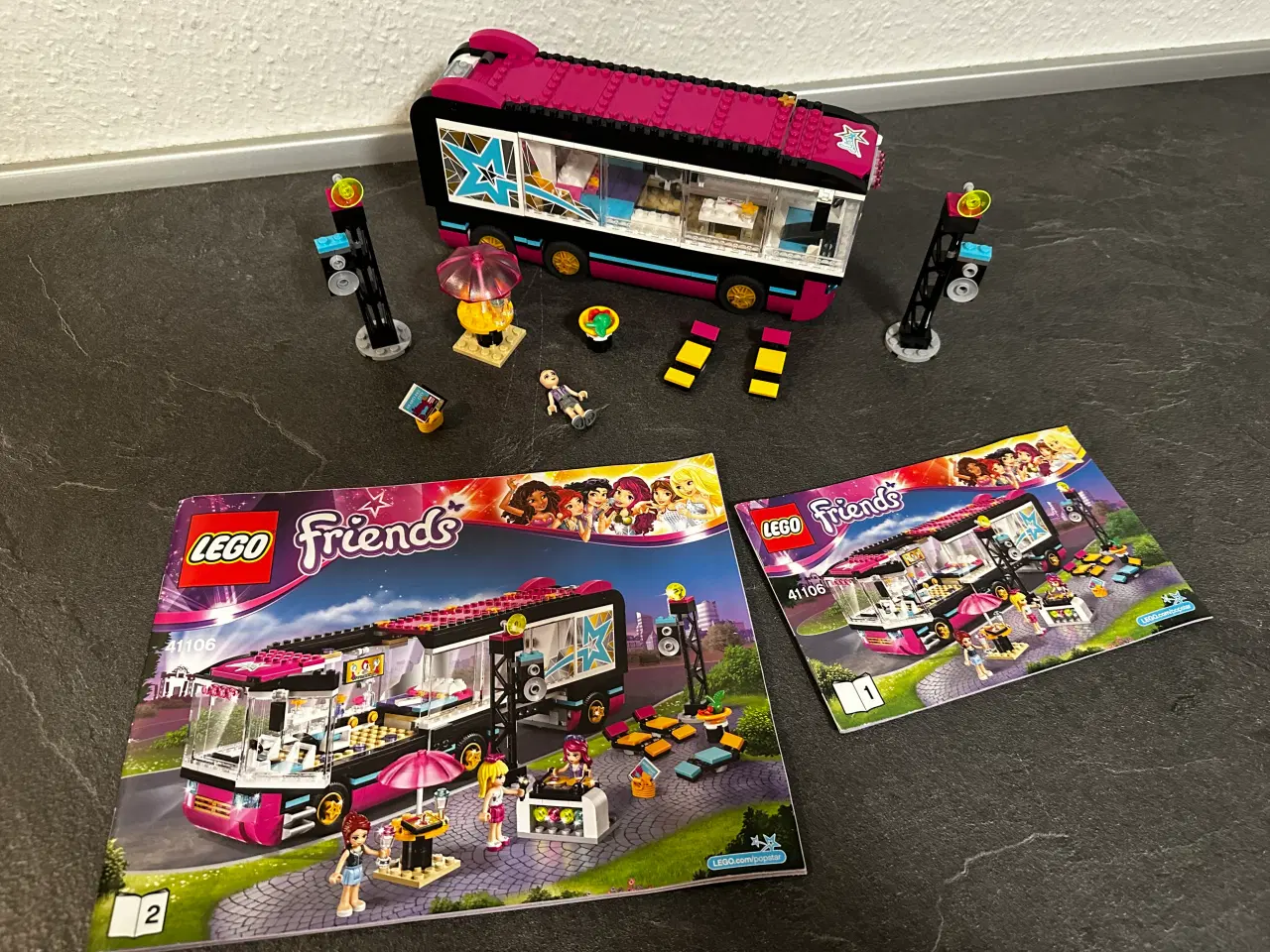 Billede 1 - LEGO Friends 41106 Pop Star Tour Bus