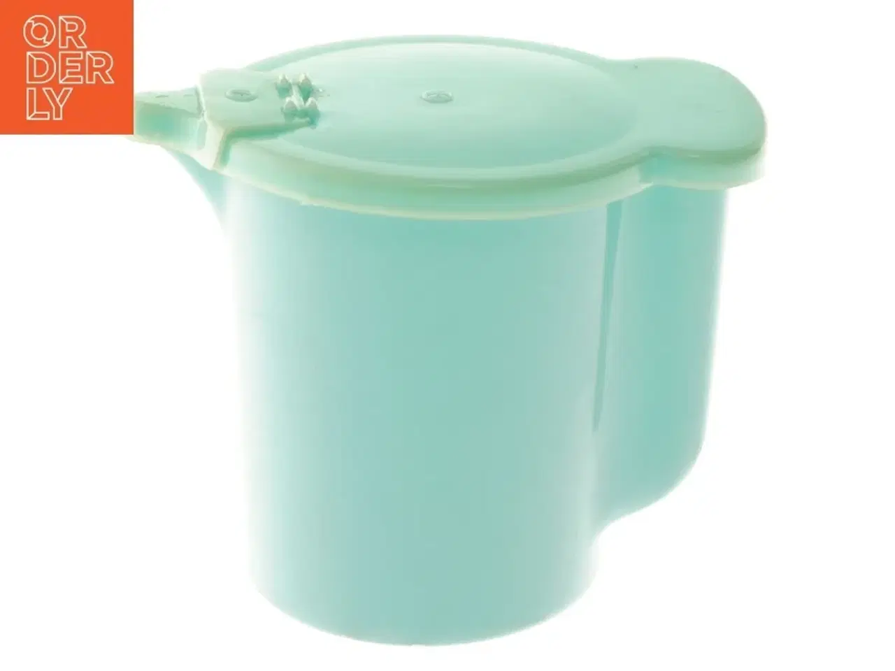 Billede 1 - Vintage Tupperware plastkande med låg (str. 9,5 cm)