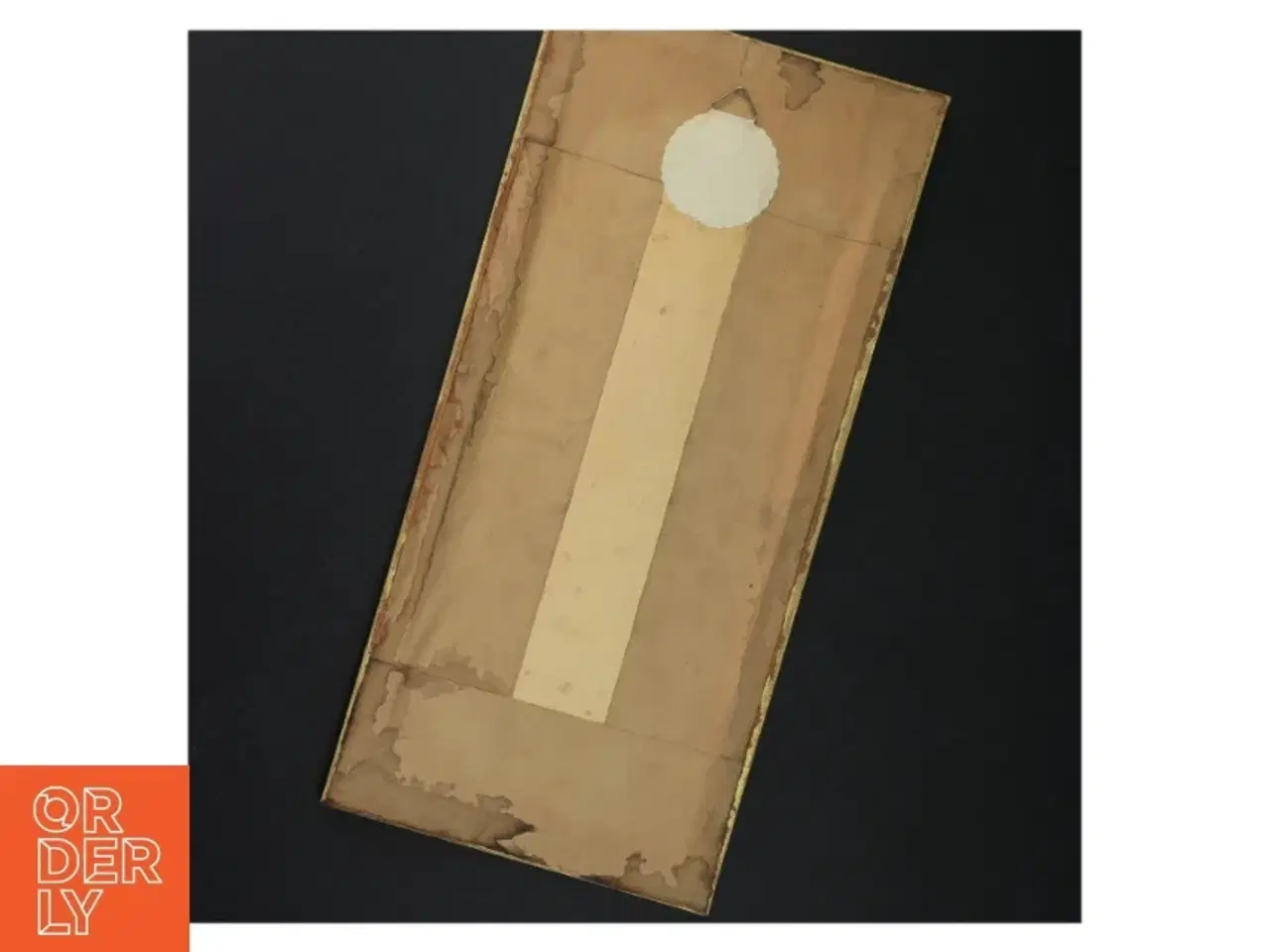 Billede 4 - Indrammet vintagebillede (str. 33 x 16 cm)