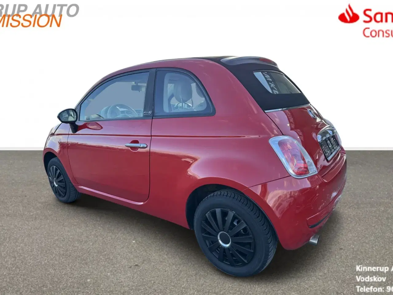 Billede 4 - Fiat 500C 1,2 Pop 69HK Cabr.