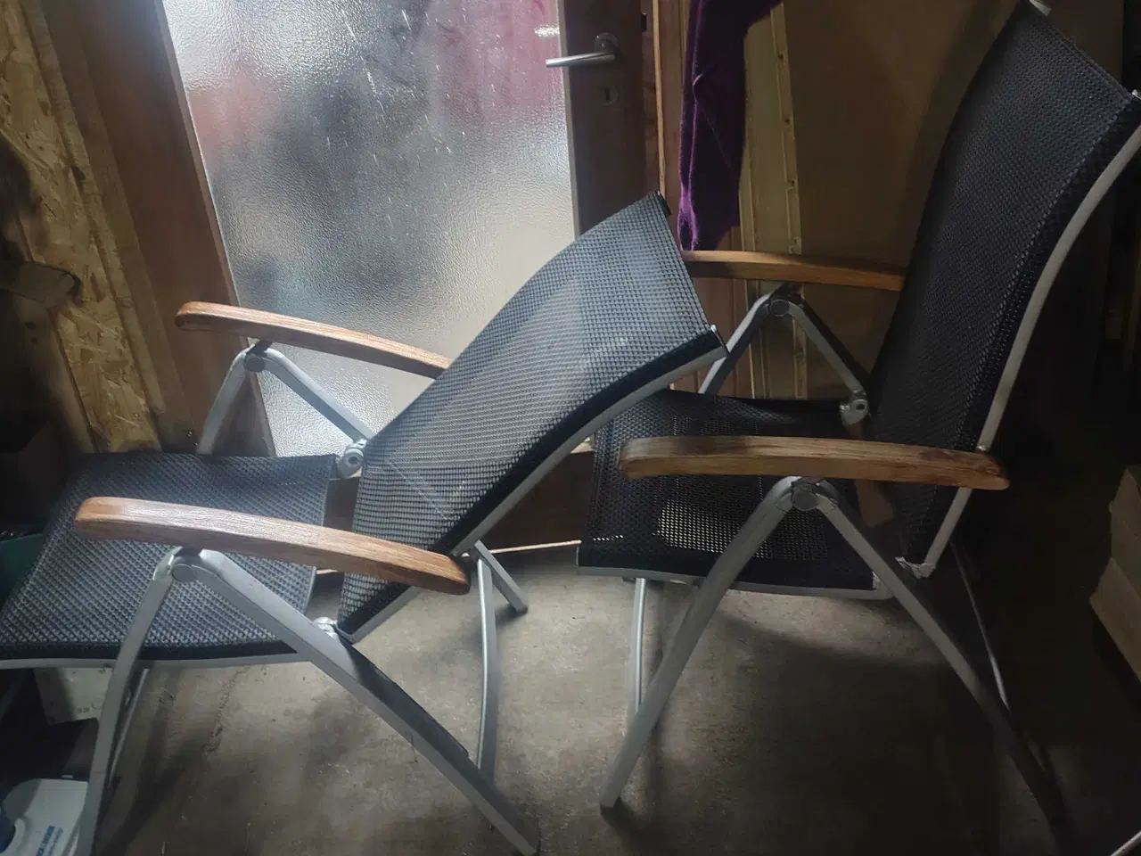 Billede 3 - 4 rigtig fine have klapstole