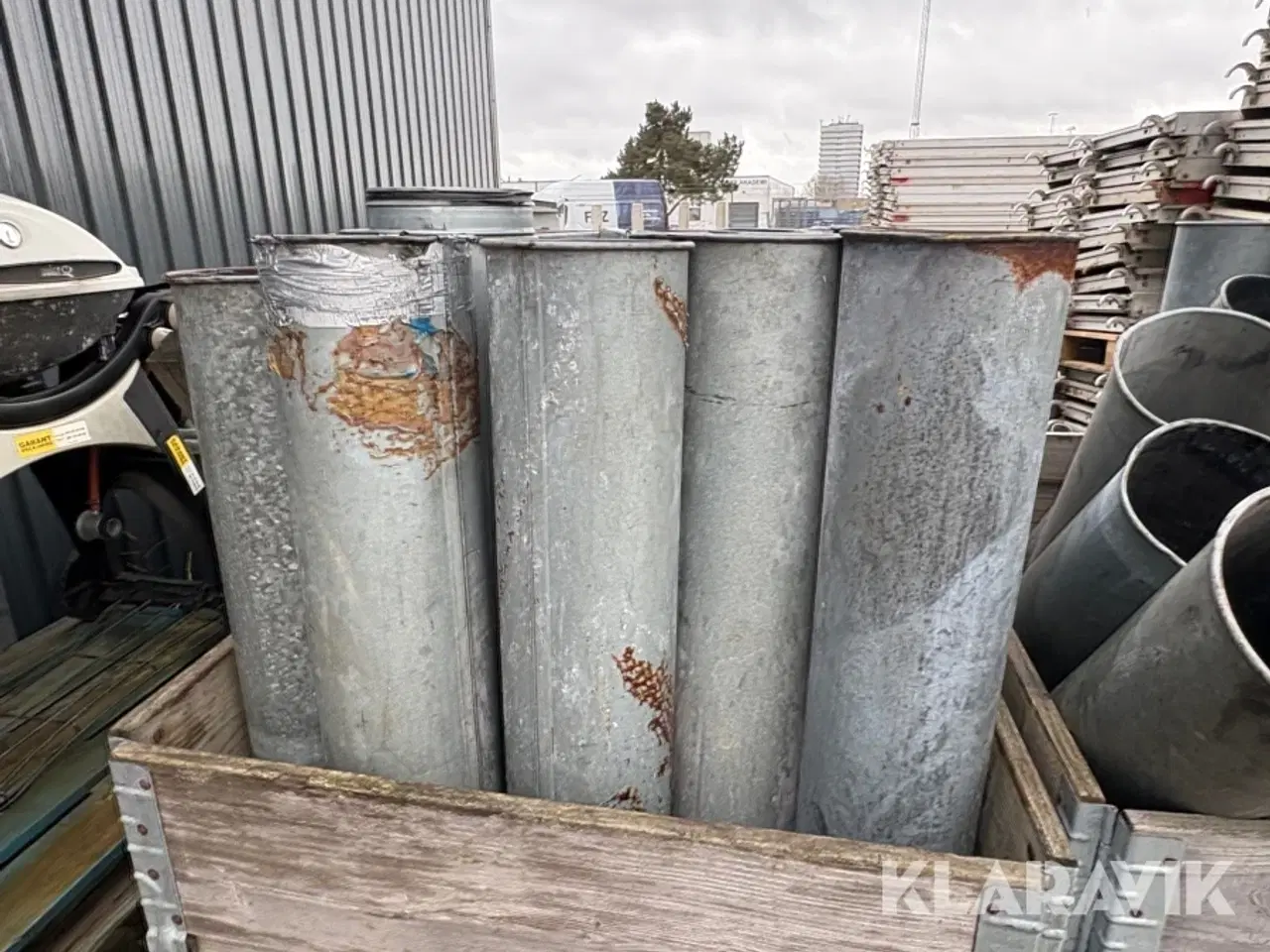 Billede 4 - Kornrør Kongskilde OK160 - 45 styk