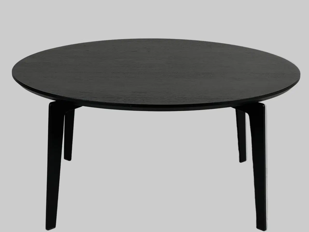 Billede 3 - Fritz Hansen Join Sofabord – Sort Eg Ø80 cm