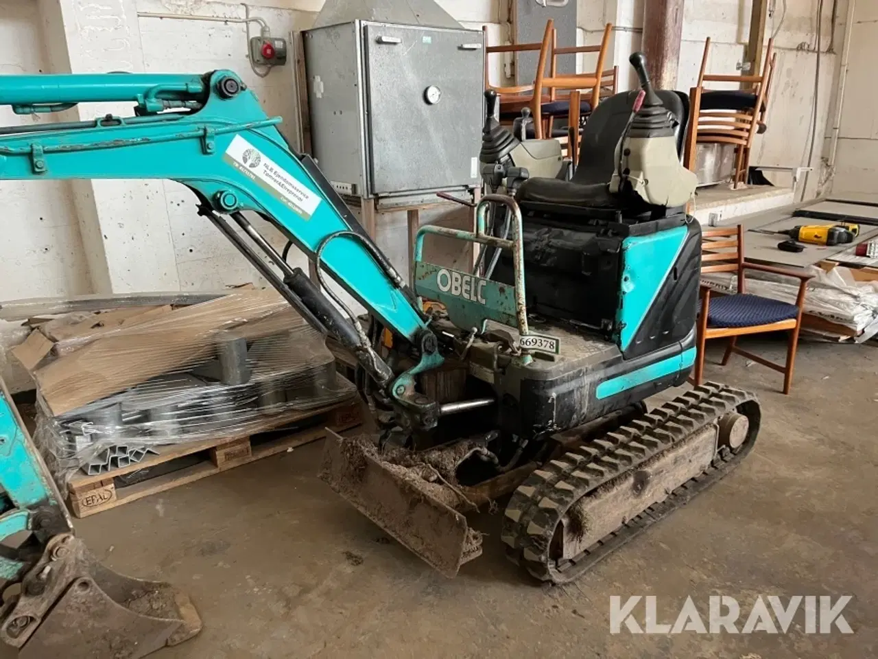 Billede 2 - Gravemaskine Kobelco SK09SR