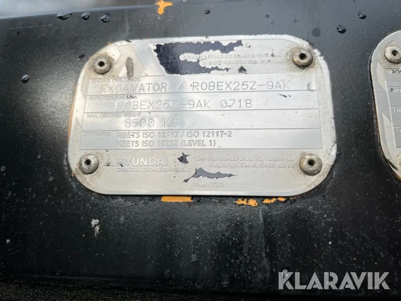 Billede 5 - Gravemaskine Hyundai ROBEX25Z-9AK