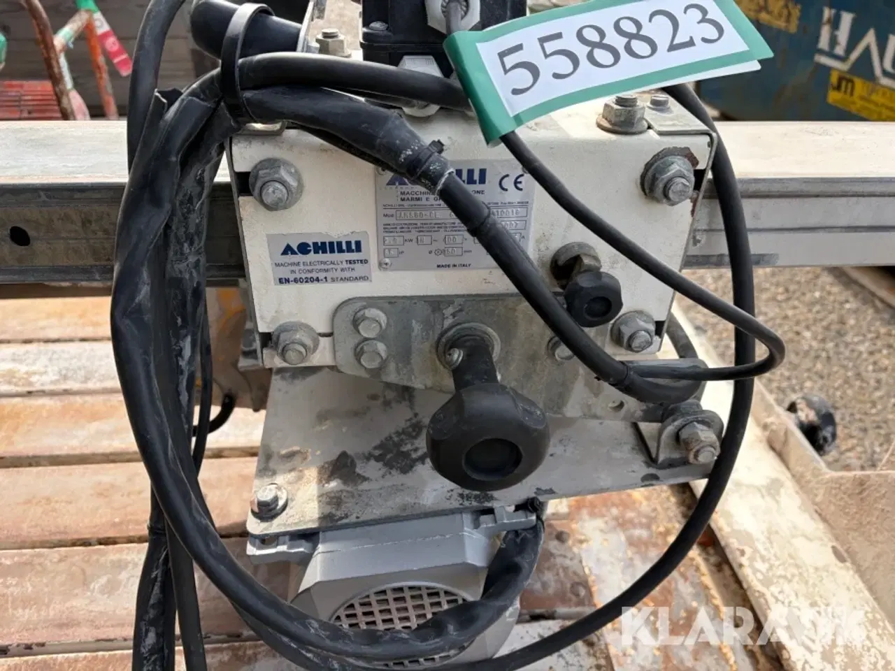 Billede 7 - Stenskærebord Achilli AHS80-CE 65