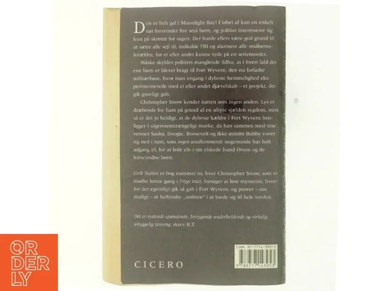 Billede 3 - Grib natten af Dean R. Koontz (Bog)