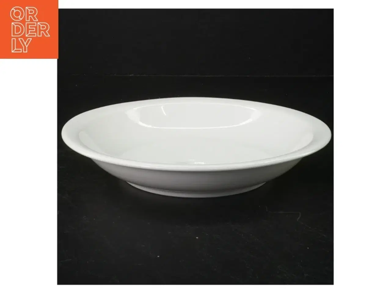 Billede 3 - 6 pastatallerkener/dybe tallerkener, hvidt porcelæn(str. 20 cm)