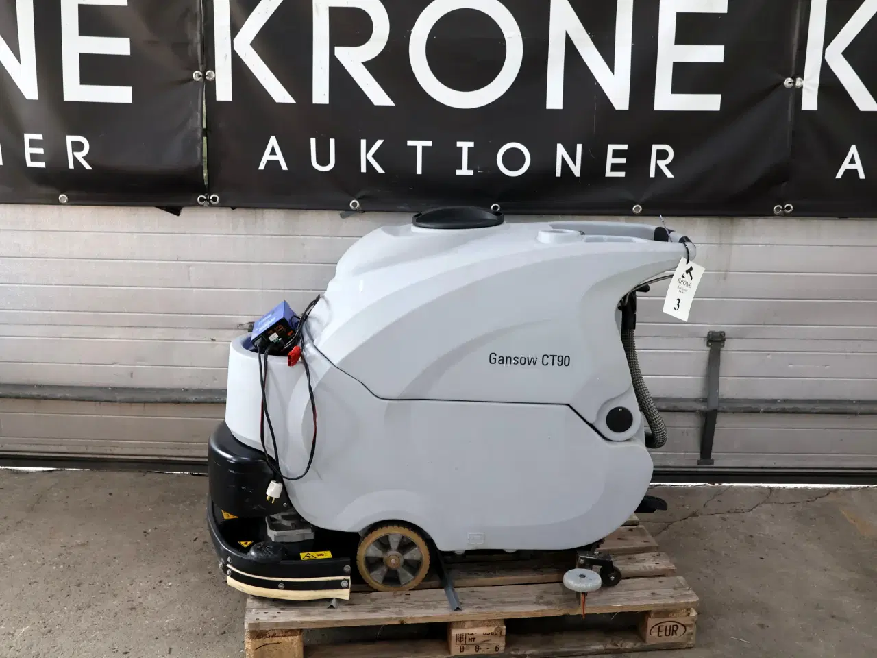 Billede 2 - Gansow CT90 gulvvaskemaskine m/lader