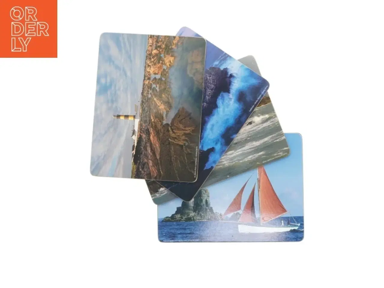 Billede 2 - Coasters med irske fyrtårne (str. 29 x 21,5 cm)