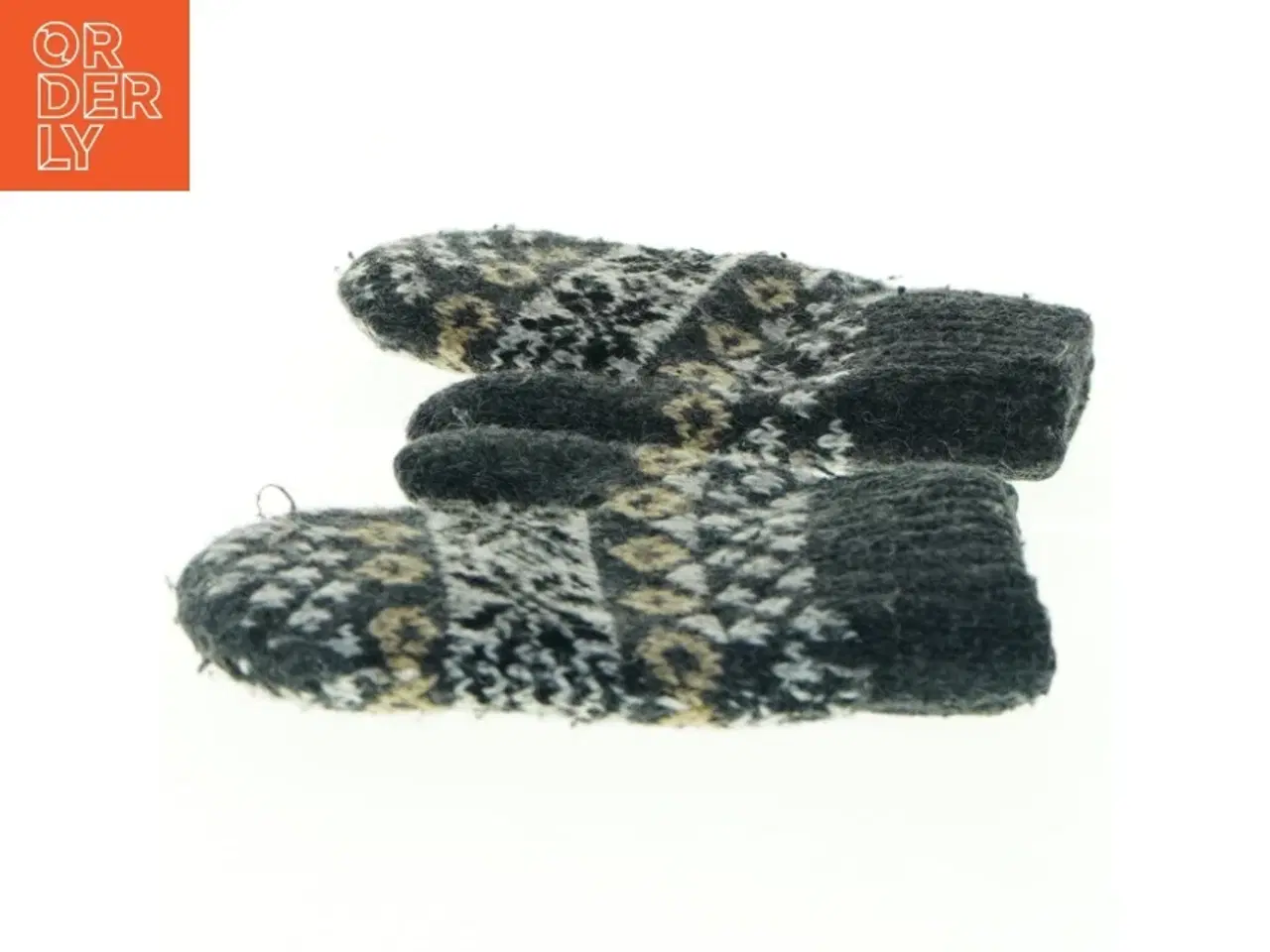 Billede 1 - Strikket vanter (str. Længde, 14 cm b 7 cm)