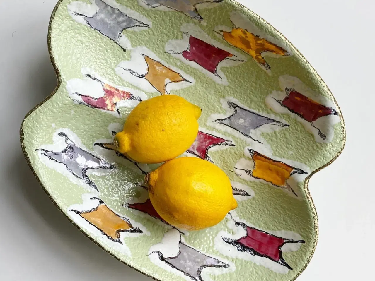 Billede 1 - West Germany, mintgrøn med lilla, rød og guld