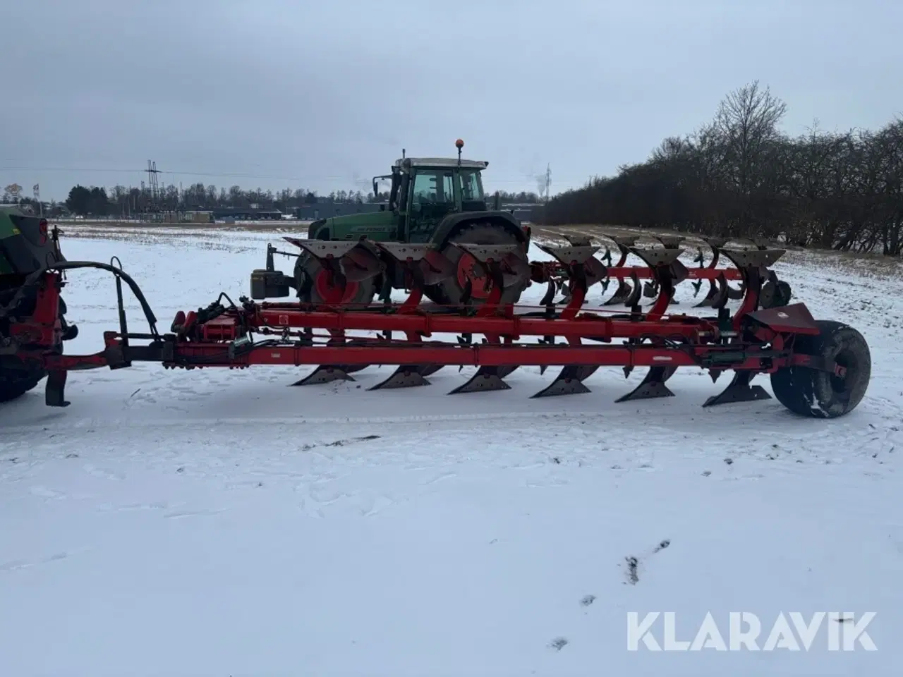 Billede 2 - Halvbugseret Vendeplov Kverneland PB85 6-furet