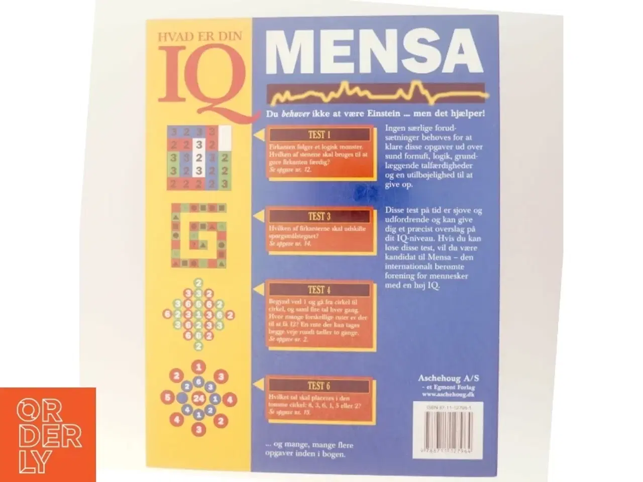 Billede 3 - Mensa - hvad er din IQ : over 200 opgaver der udfordrer din IQ (Bog)