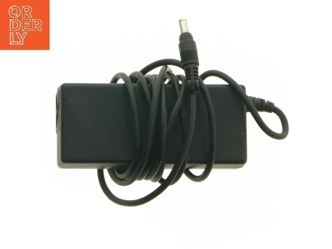 Billede 1 - Strømforsyning til bærbar computer fra HP (str. 10,5x4,5 cm)