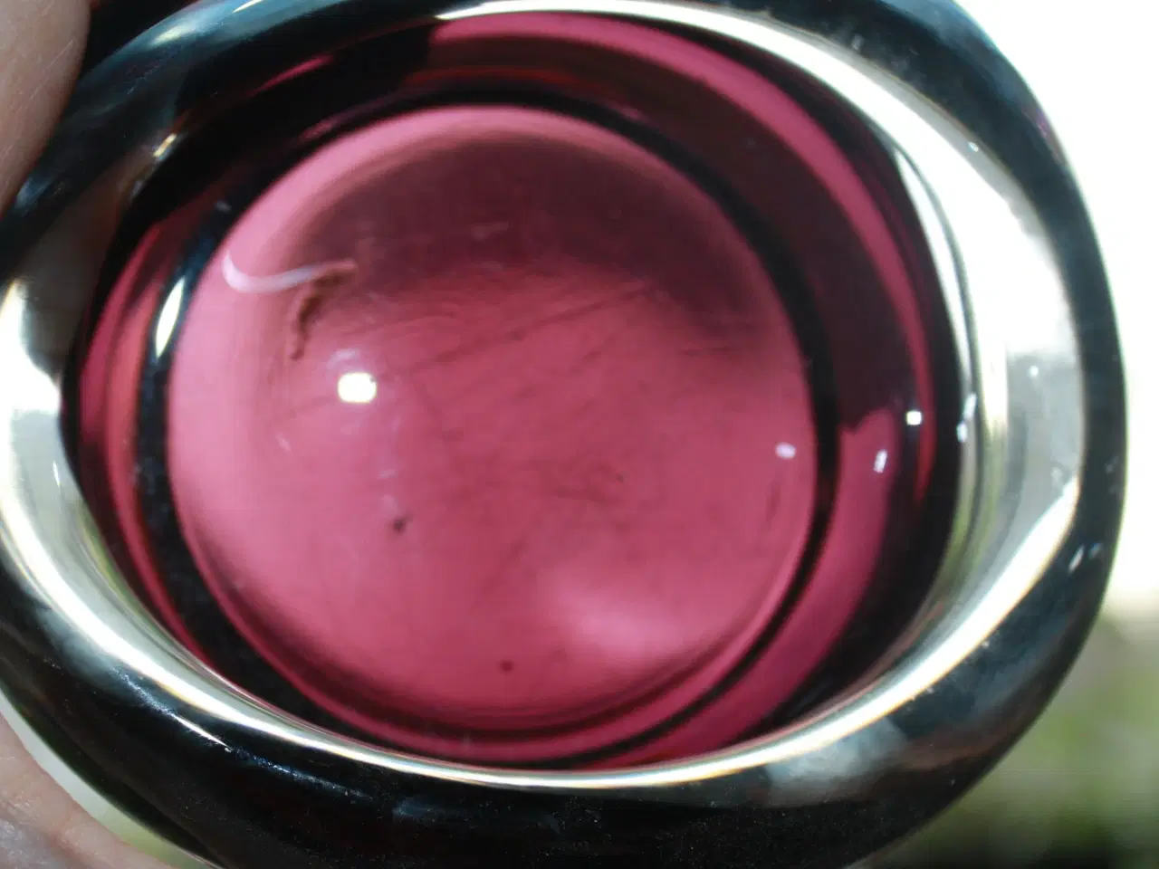 Billede 4 - Lille skål af glas