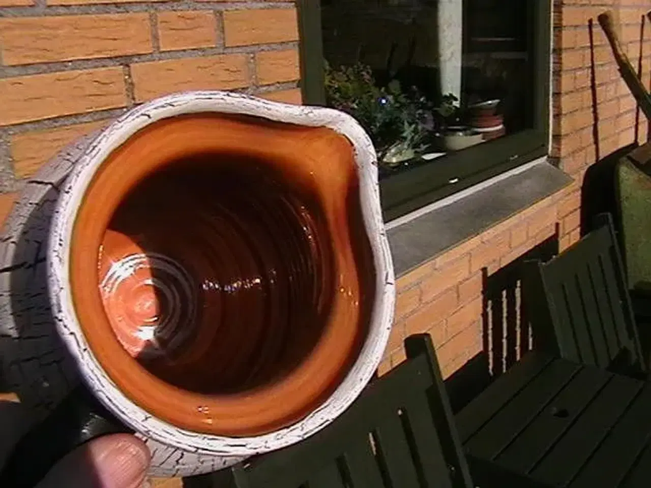 Billede 2 - 1 Kande/Vase i keramik.