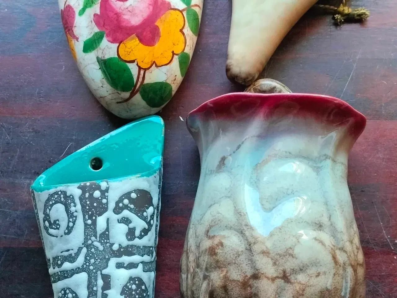 Billede 1 - Div vægvaser 