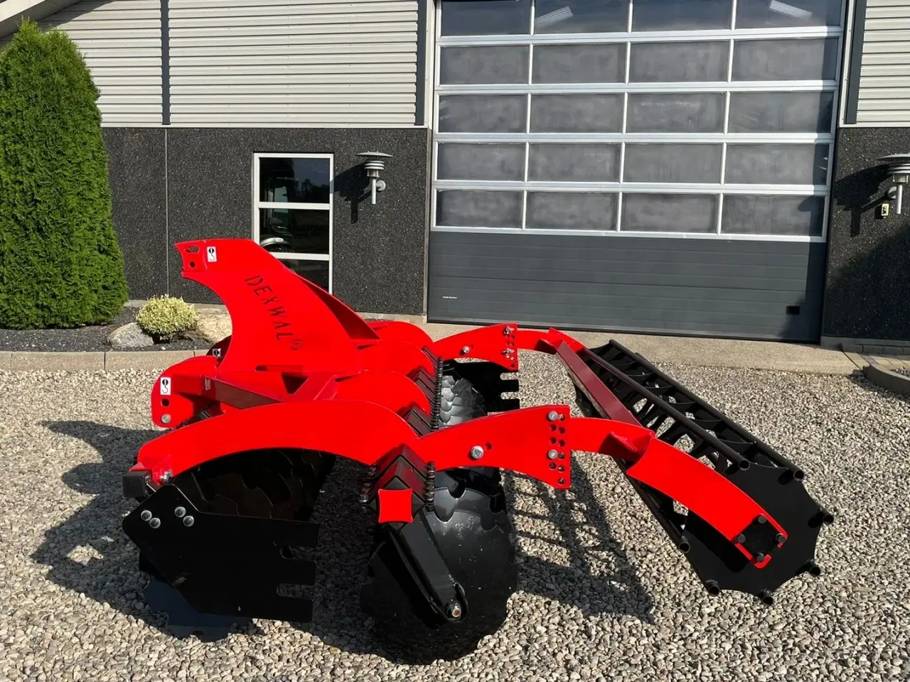 Billede 4 - Dexwal Mamut 3 m Med rørpakkervalse og 560mm tallerkner