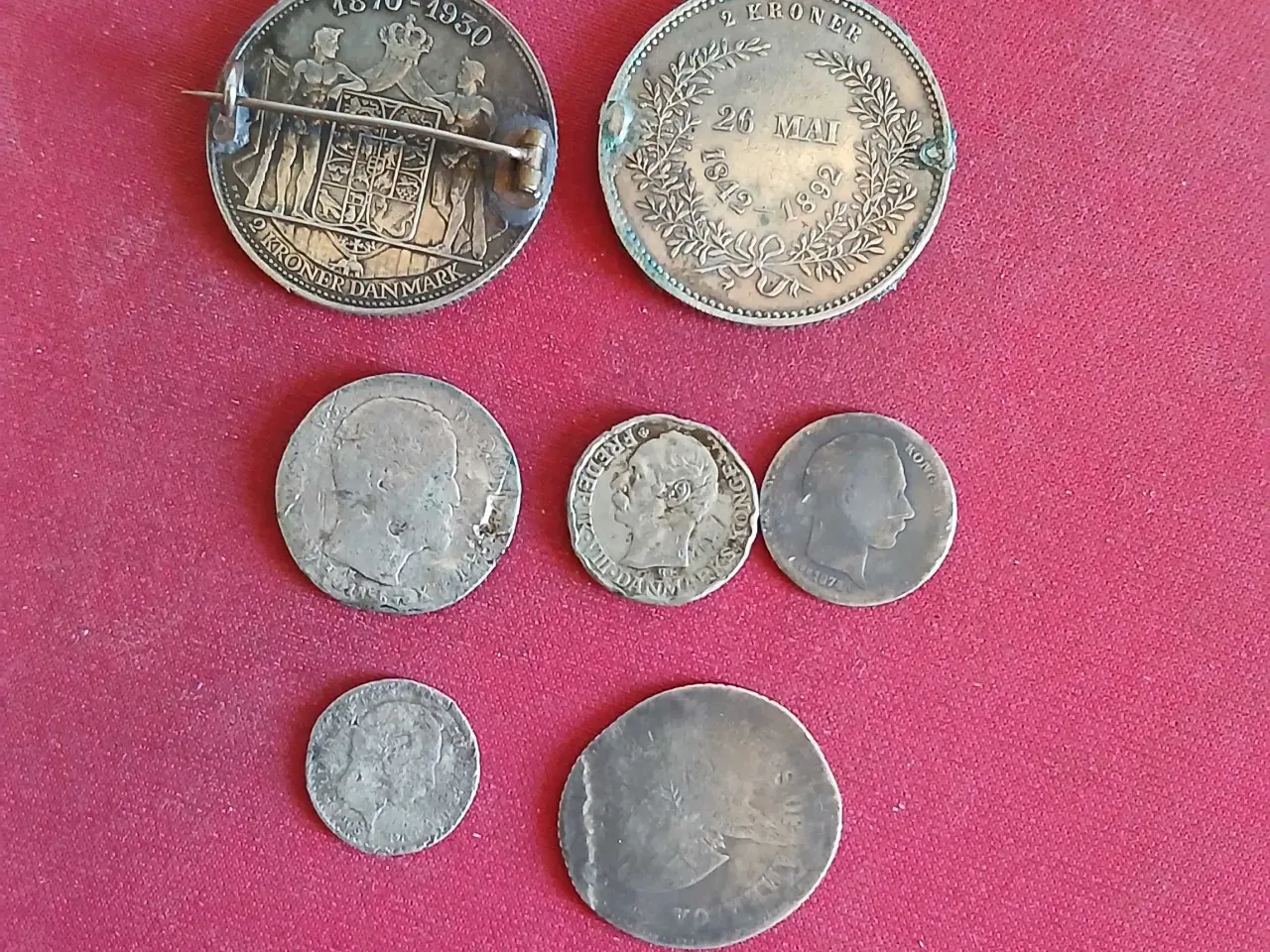 Billede 1 - Sølvmønter 