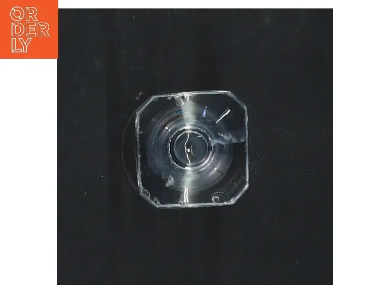 Billede 2 - Lille glasvase (str. 8,5x4,5 cm)