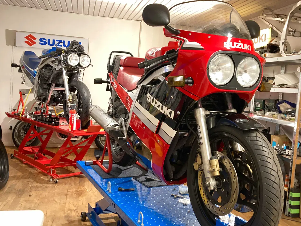 Billede 9 - Suzuki DR 650 sidespejl