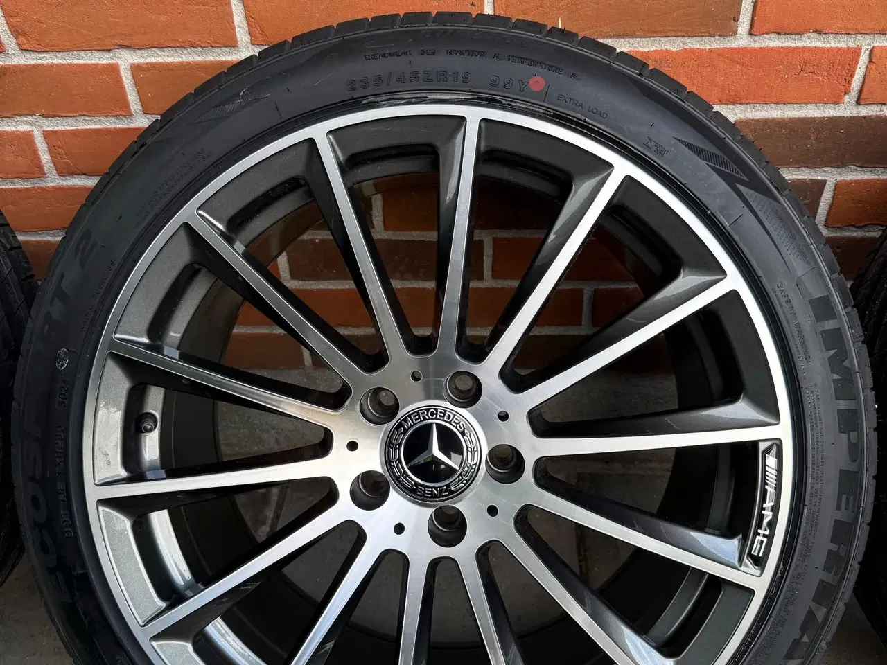 Billede 4 - 19" 5x112 Mercedes alufælge med Sommerdæk kombisæt