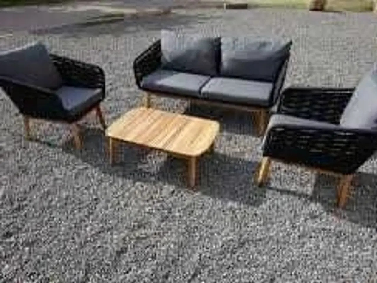 Billede 2 - Malibu Loungesæt Sofa, bord & 2 stole