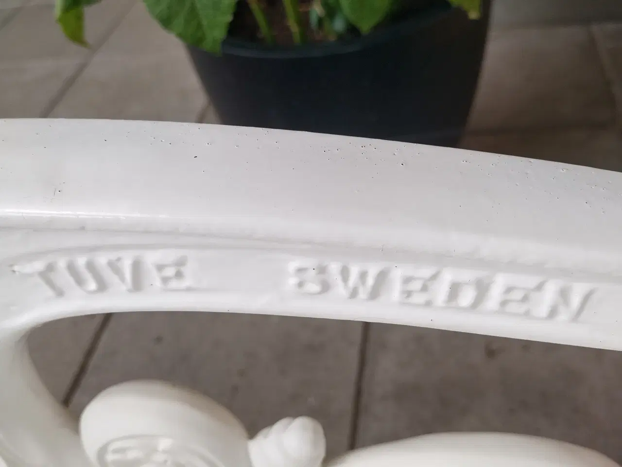 Billede 2 - Havemøbler med støbejernstel