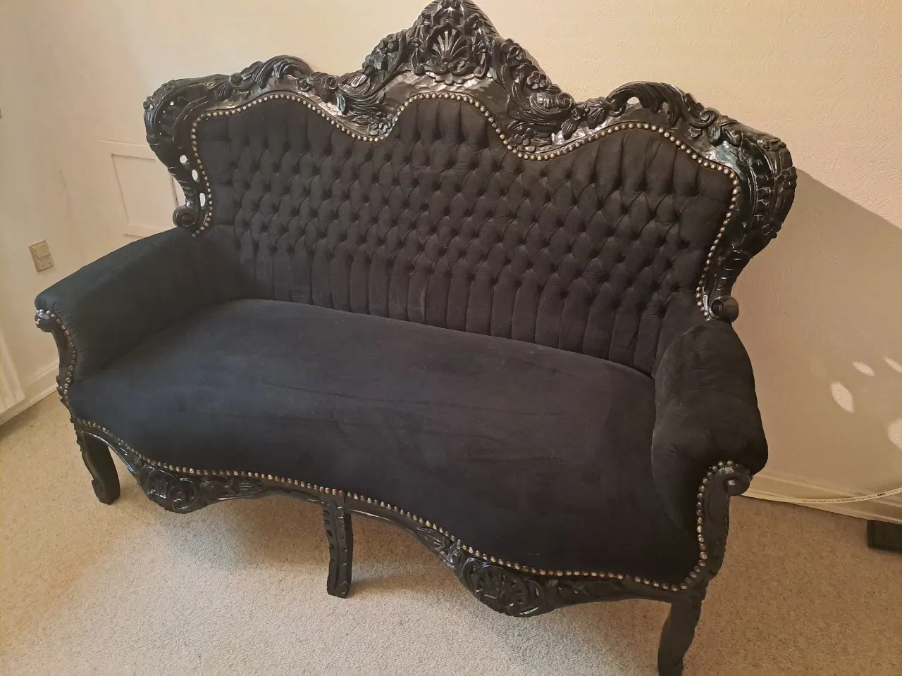 Billede 4 - Rokoko sofa og tronestole