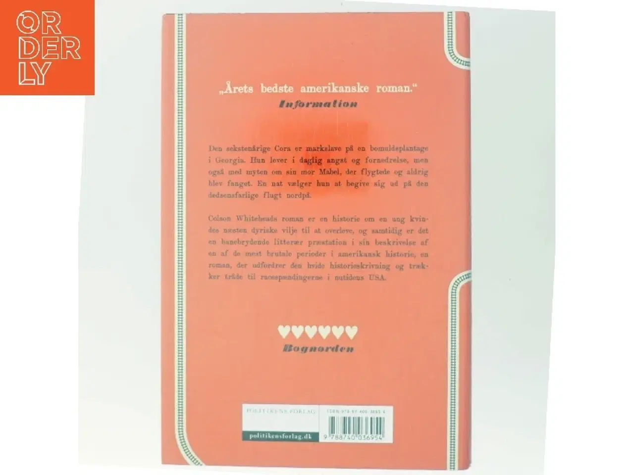 Billede 3 - Den underjordiske jernbane af Colson Whitehead (Bog)