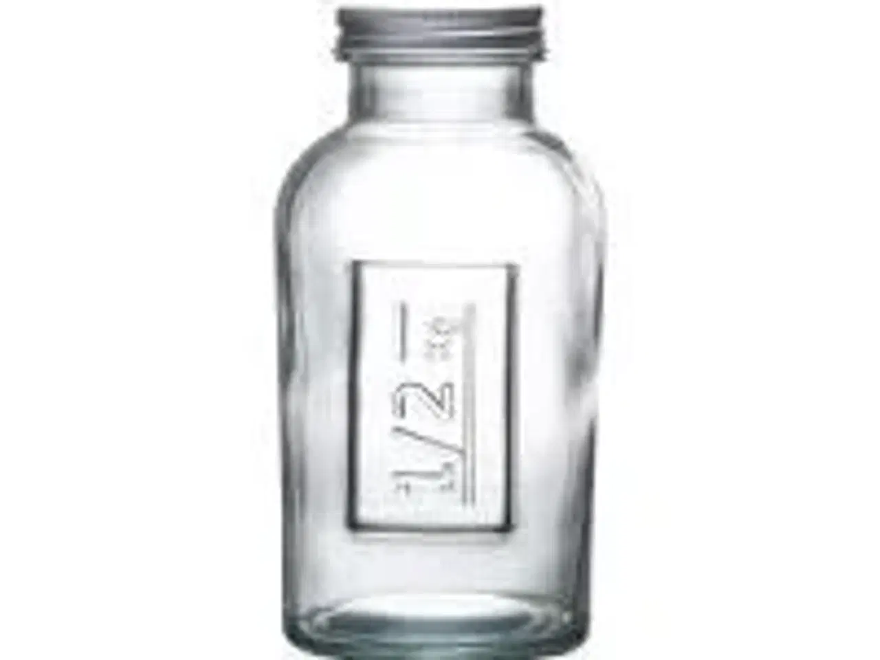 Billede 1 - 24 stk. Flaske m/ låg 50 cl recycle
