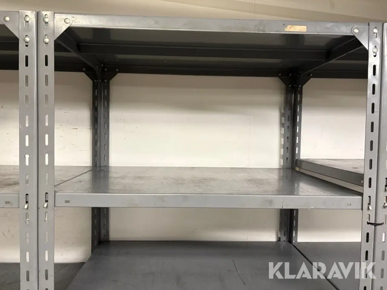 Billede 8 - Værkstedsreoler 4 sektioner