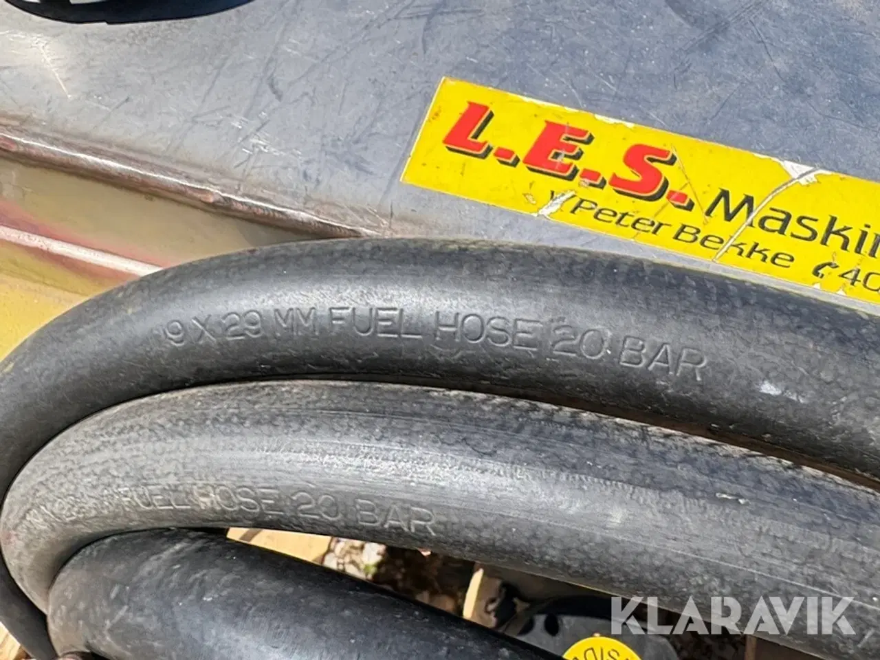 Billede 12 - Dieseltank 220 liter med pumpe og pistol