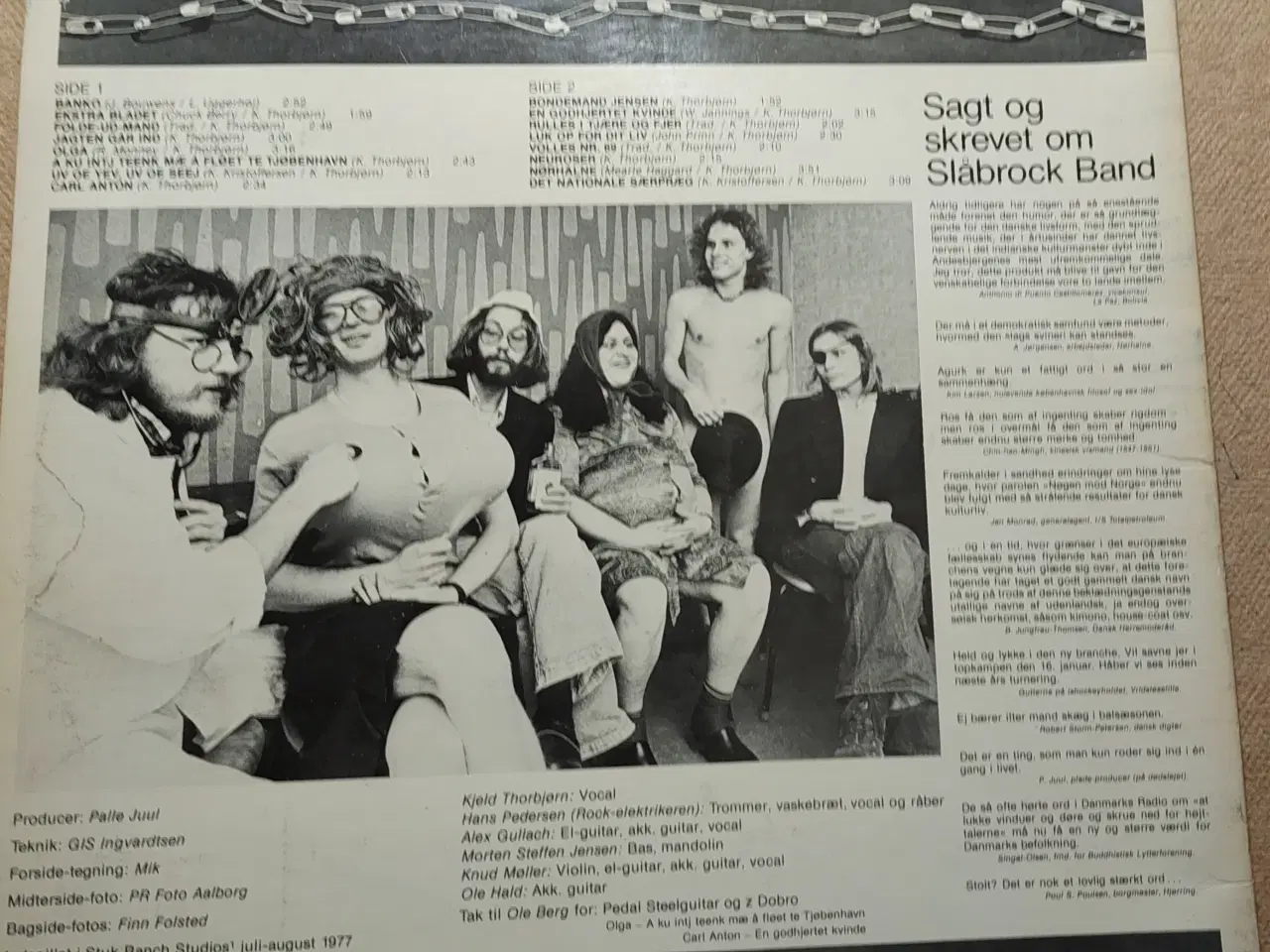 Billede 5 - Lot 2 LP Slåbrock Lev Stræk -Dø Tung Provins Punk