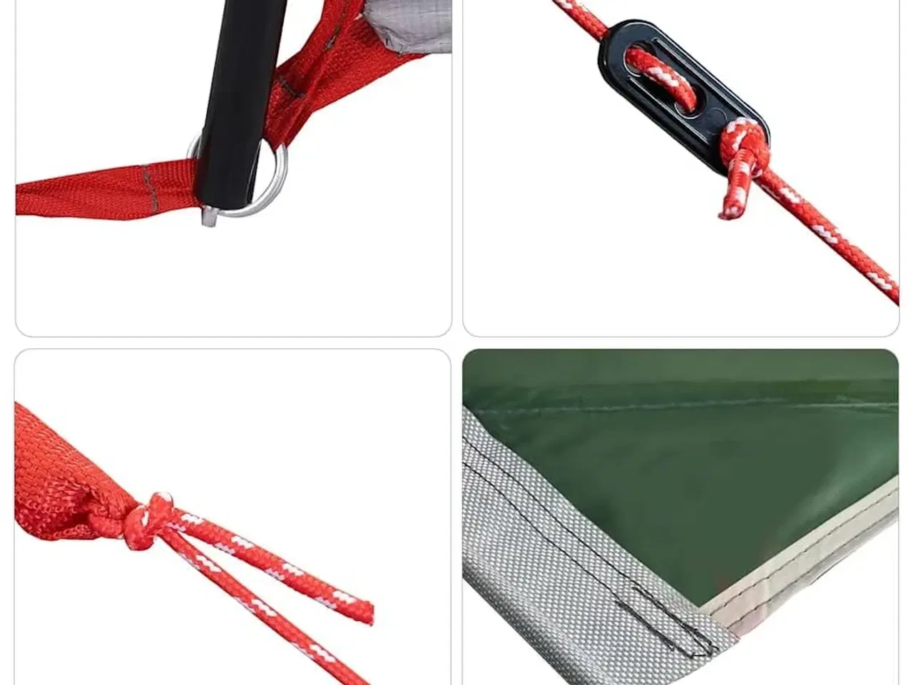 Billede 7 - Camping telt med tag med opbevaring Grøn 330 x 250 x 245 cm